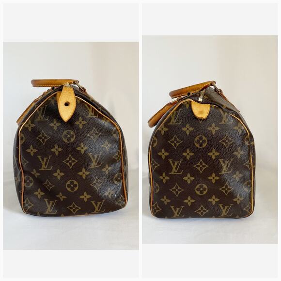 LOUIS VUITTON Vintage Monogram Canvas Speedy 30 Bag - Picture 6 of 15